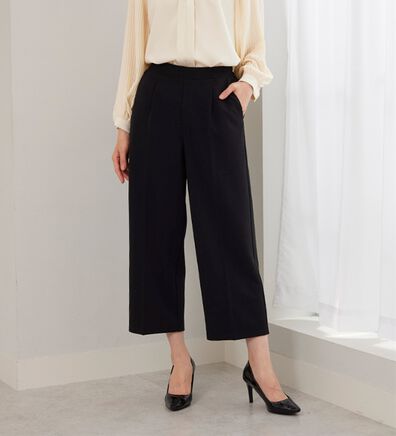 BELLUNA（ベルーナ）の「＜セレモニースタイル＞ジョーゼット素材ワイドパンツ（ワイドパンツ・ガウチョ）」