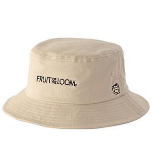 BELLUNA（ベルーナ）の「＜べるーにゃ&times;フルーツオブザルーム＞刺しゅうデザイン帽子（帽子）」｜ベージュ