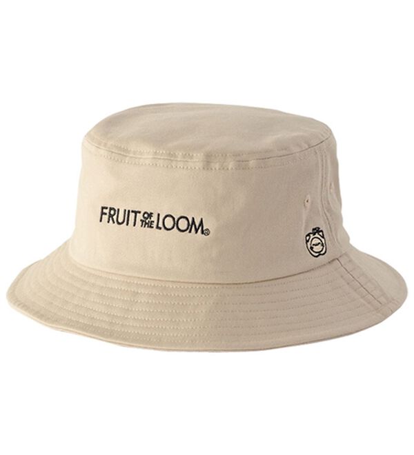 BELLUNA（ベルーナ）の「＜べるーにゃ&times;フルーツオブザルーム＞刺しゅうデザイン帽子（帽子）」｜ベージュ