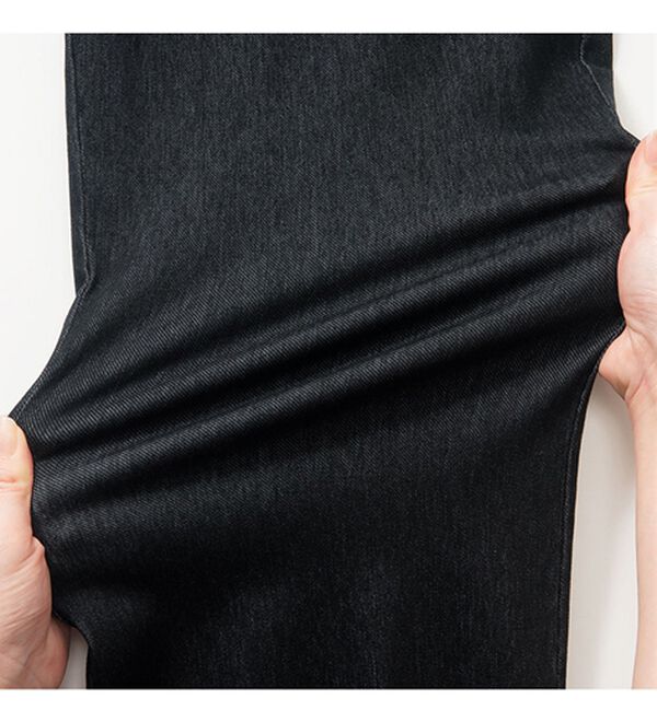 VINNO（ヴィノ）の「美のフィットデニムジョガーパンツ（フルレングスパンツ）」｜詳細画像