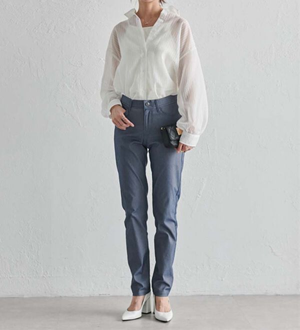 RANAN（ラナン）の「ハイスペックストレッチ美脚パンツ（フルレングスパンツ）」｜詳細画像