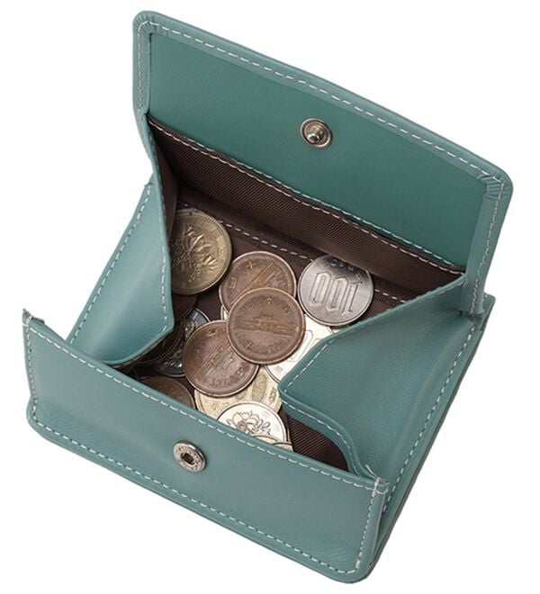 「スヌーピー　小銭が見やすい本革コンパクト財布（財布・パスケース）」｜詳細画像