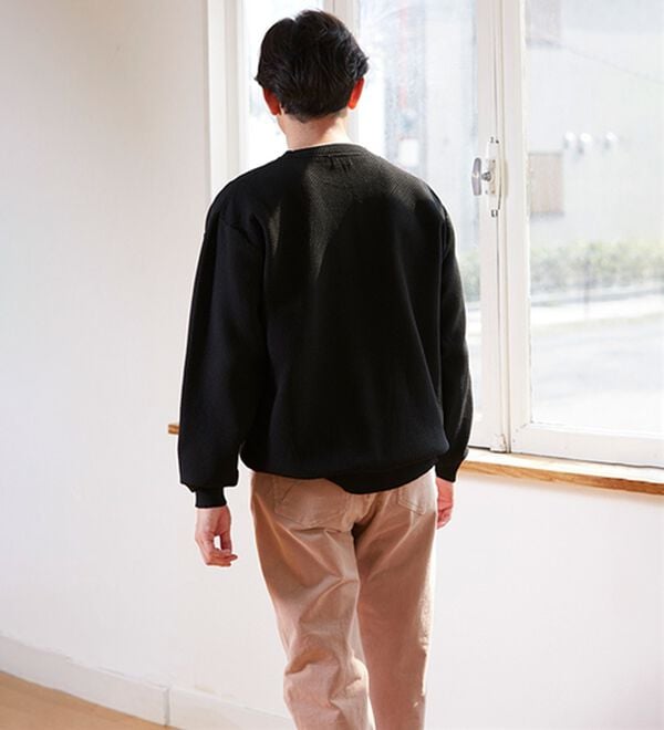 「＜アーノルド　パーマー＞立体編みレイヤードセーター（メンズニット・セーター）」｜詳細画像