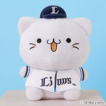 「ライオンズ&times;べるーにゃぬいぐるみ（おもちゃ・ぬいぐるみ）」