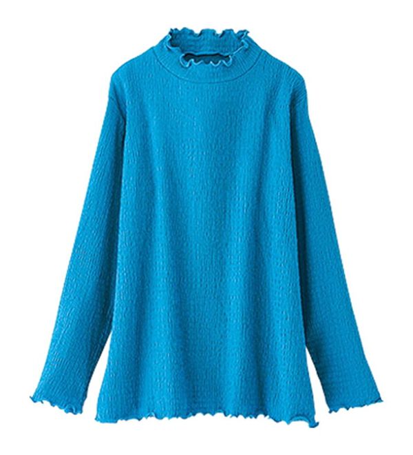 BELLUNA（ベルーナ）の「ジャカード素材メローデザインプルオーバー（カットソー）」｜詳細画像