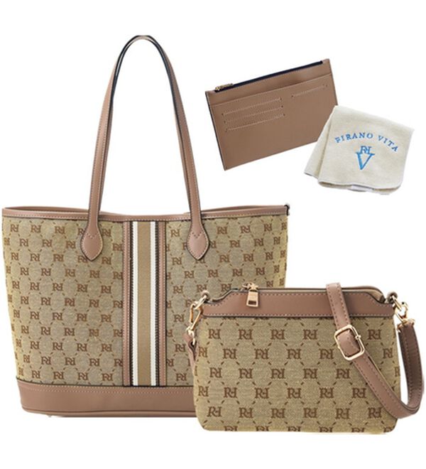 4点セット】＜FIRANO＞ジャガードバッグ4点セット - ベルーナ  