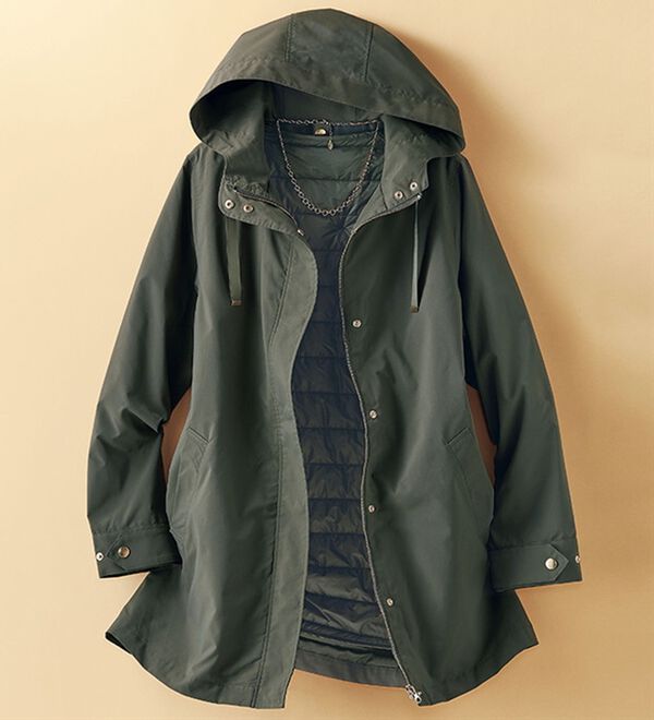 中わたベスト付3WAYマウンテンパーカー - ベルーナ【公式】