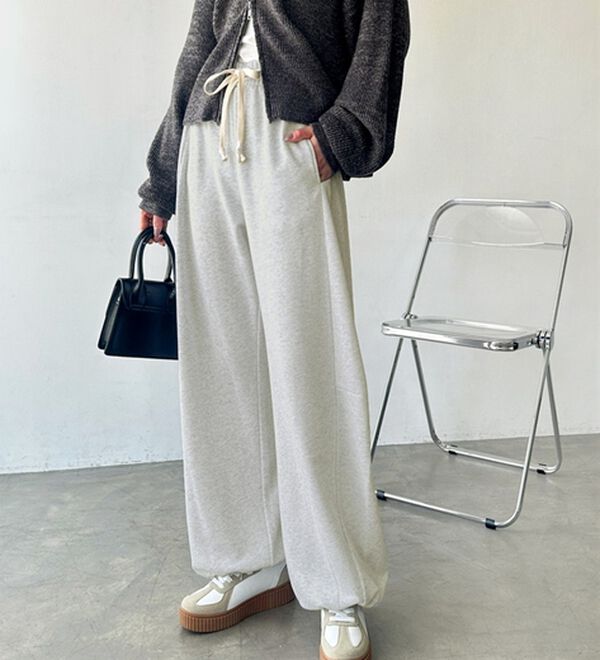 GeeRA（ジーラ）の「２ＷＡＹカーブスウェットパンツ（フルレングスパンツ）」｜詳細画像