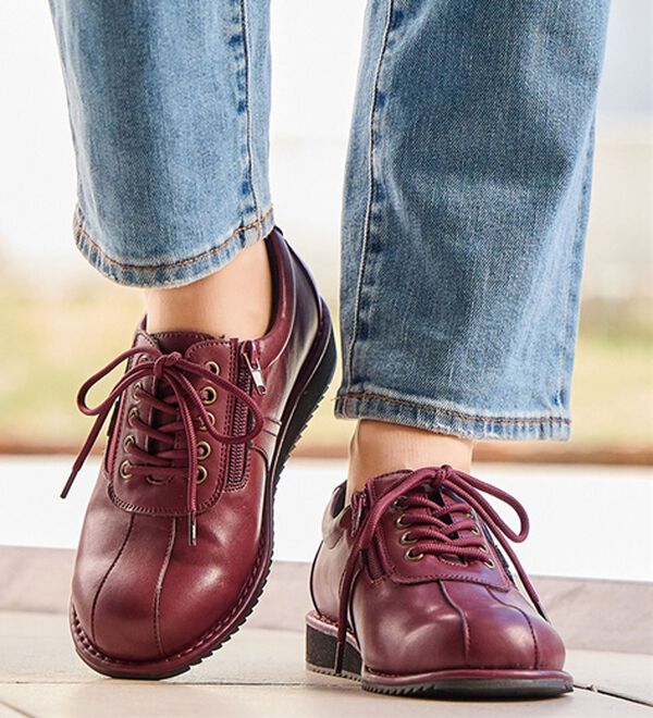 BELLUNA（ベルーナ）の「ゆったり５Ｅ柔らかフィットシューズ（フラットシューズ）」｜詳細画像