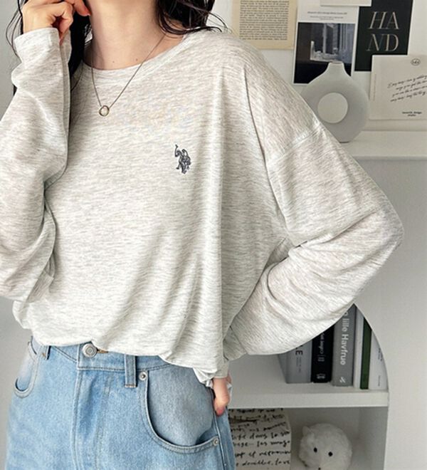 GeeRA（ジーラ）の「【Ｕ．Ｓ．ＰＯＬＯ　ＡＳＳＮ．】スラブシアーロンＴ（Tシャツ）」｜詳細画像