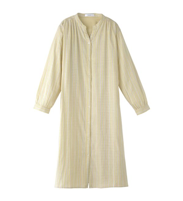 BELLUNA（ベルーナ）の「綿100％ダブルガーゼ素材ワンピース（その他ワンピース）」｜詳細画像