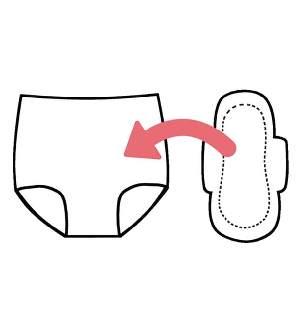 「【３色組】ぽっこりお腹を抑えます！パッド対応ショーツ（ショーツ）」｜詳細画像