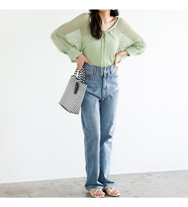 GeeRA（ジーラ）の「ボレロカーディガン＆キャミセット（アンサンブル）」｜詳細画像