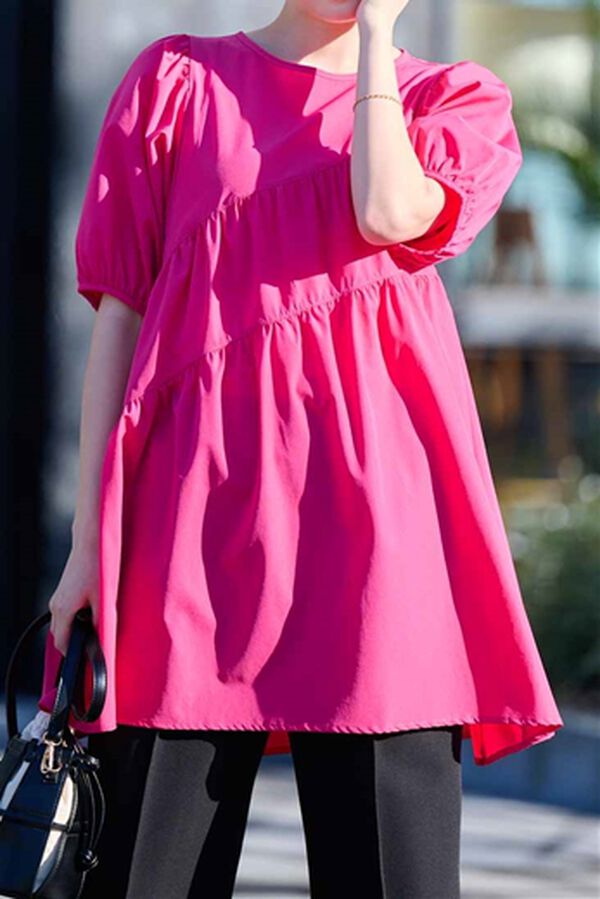 RANAN（ラナン）の「ひんやり！ななめティアードチュニック（チュニック）」｜詳細画像