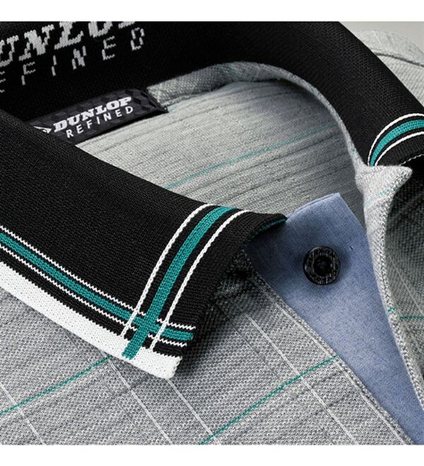 「＜ダンロップ・リファインド＞ＩＺＵＭＯ　ＢＲＡＮＤ　５分袖ポロシャツ（メンズポロシャツ）」｜詳細画像