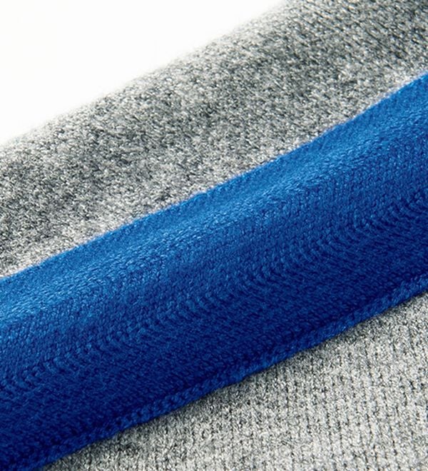 ルフラン（ルフラン）の「すっきり見えのライン配色ニット（ニット・セーター）」｜詳細画像