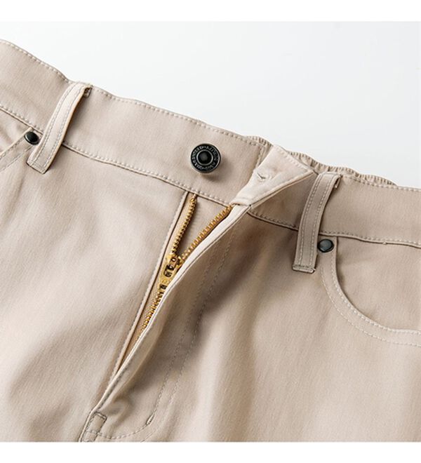 VINNO（ヴィノ）の「美のクラ・コットン混サテンパンツ（フルレングスパンツ）」｜詳細画像