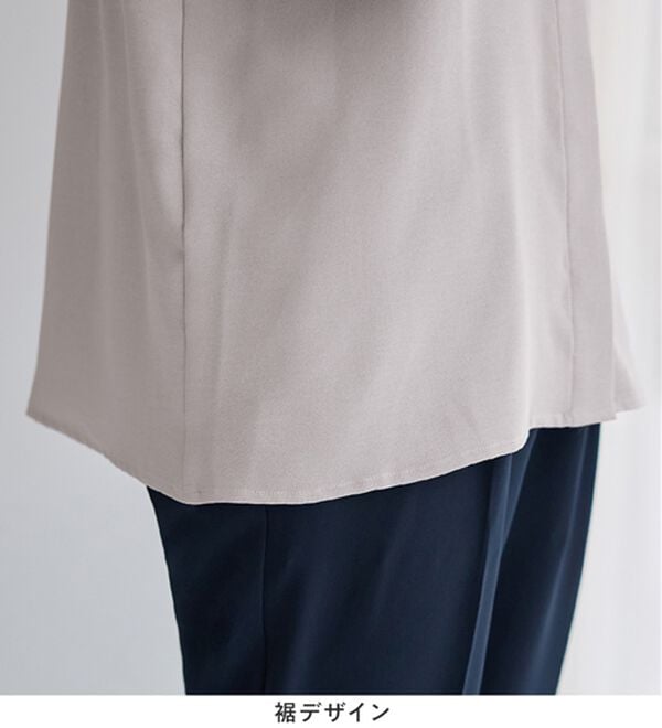 alotta（アロッタ）の「前後２ＷＡＹフリル衿ブラウス（ブラウス）」｜詳細画像