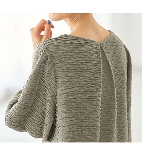 BELLUNA（ベルーナ）の「お出かけがしたくなる♪ジャカード素材ワンピース（その他ワンピース）」｜詳細画像