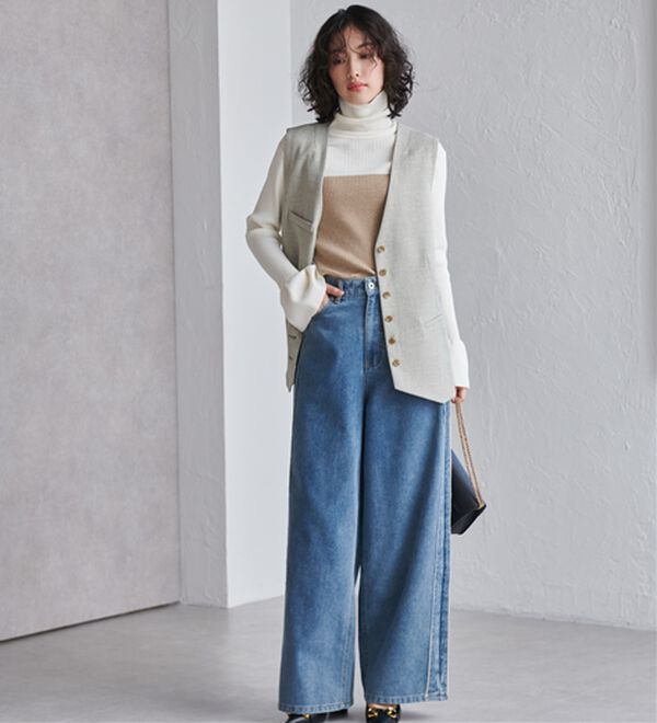 RANAN（ラナン）の「オーバーサイズジレ（ジレ）」｜詳細画像