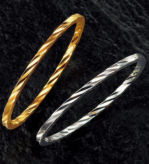 ルフラン（ルフラン）の「１８金・プラチナ煌めきカットリング（リング）」｜詳細画像