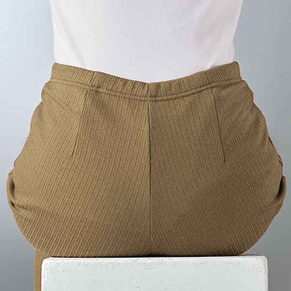 BELLUNA（ベルーナ）の「日本製あったかニットコール素材パンツ（フルレングスパンツ）」｜詳細画像