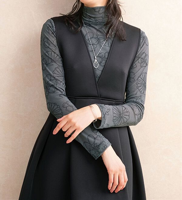 ルフラン（ルフラン）の「【３色組】可憐な花柄プルオーバー（カットソー）」｜詳細画像