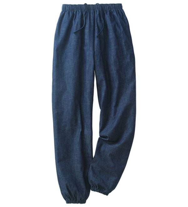 「岡山デニム＜ジャパンブルー＞作務衣（メンズ和装・浴衣・和装グッズ）」｜詳細画像