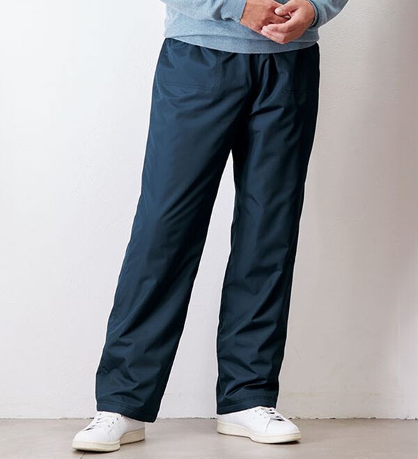 「＜シンプル＆プラス＞裏シャギーアクティブパンツ（メンズフルレングスパンツ）」｜詳細画像