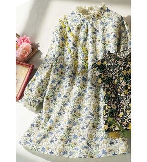 ルフラン（ルフラン）の「日本製シャーリング使いが上品なニットちりめんブラウス＜初美～はつみ～＞（ブラウス）」｜オフ白系