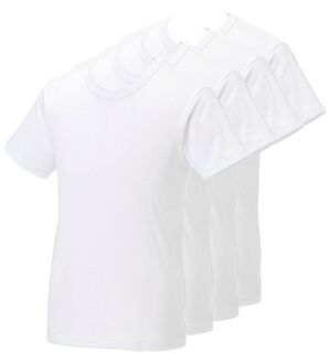 「【４枚組】サーモケア（Ｒ）綿混裏起毛インナー（メンズ肌着・インナーウェア）」｜ホワイト4枚組 半袖丸首