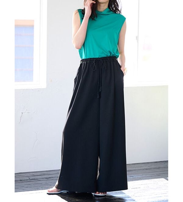 RANAN（ラナン）の「スリーブレスハイネックプルオーバー（カットソー）」｜詳細画像