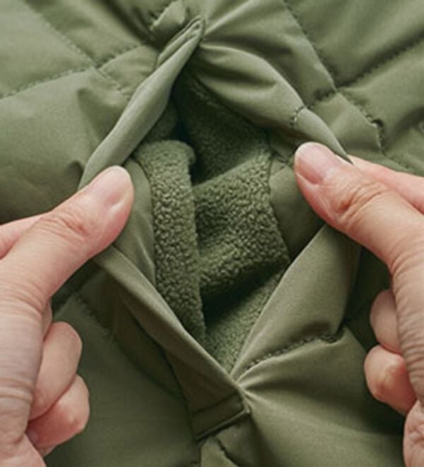 BELLUNA（ベルーナ）の「中わたキルト２ＷＡＹロングコート（ロングコート）」｜詳細画像