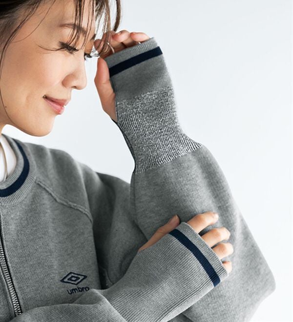 BELLUNA（ベルーナ）の「【ＵＭＢＲＯ】配色ライン使いダブルジップジャケット（その他ジャケット）」｜詳細画像