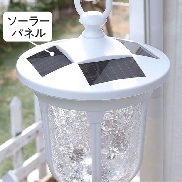 「プランター付ソーラーライト（照明・ライト）」｜詳細画像