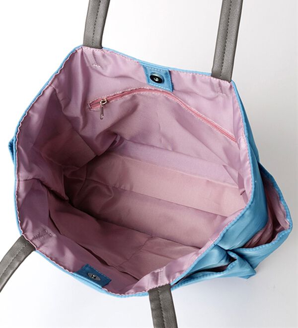 BELLUNA（ベルーナ）の「Ａ４対応！ポケットいっぱい刺繍トート（トートバッグ）」｜詳細画像