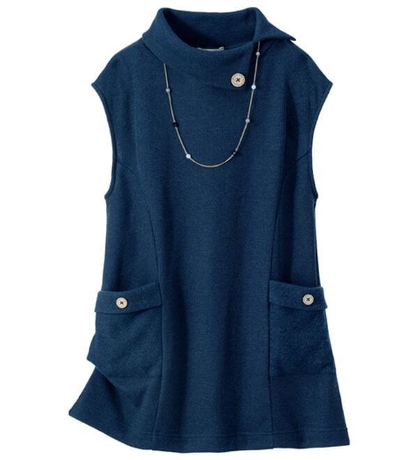 ルフラン（ルフラン）の「【２色組】衿が決め手！ポケット付アンサンブル（アンサンブル）」｜詳細画像