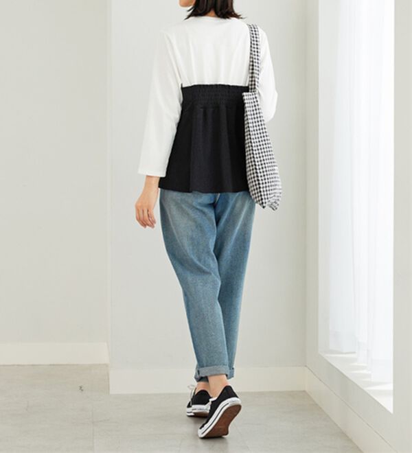 BELLUNA（ベルーナ）の「ビスチェ風ドッキングチュニック（チュニック）」｜詳細画像