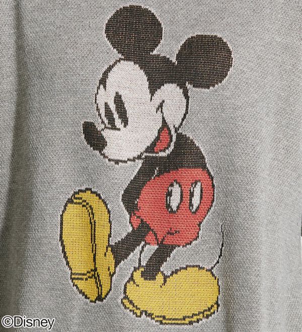 BELLUNA（ベルーナ）の「＜Ｄｉｓｎｅｙ＞【ミッキー】ジャカードゆったりセーター（ニット・セーター）」｜詳細画像