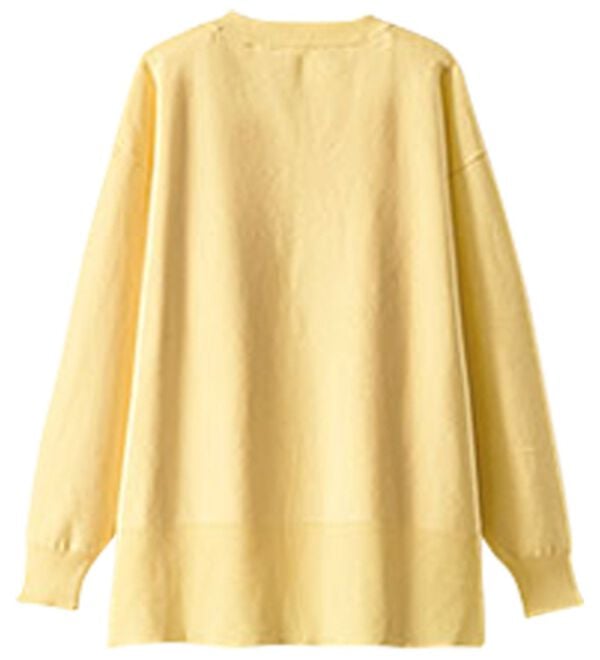 BELLUNA（ベルーナ）の「裾ボタン重ね着風ニットプルオーバー（ニット・セーター）」｜詳細画像