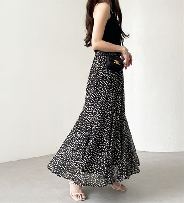 GeeRA（ジーラ）の「切替フレアーロングスカート（ロングスカート）」｜詳細画像