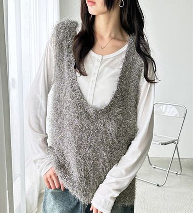 GeeRA（ジーラ）の「前後２ＷＡＹシャギーベスト（ベスト）」