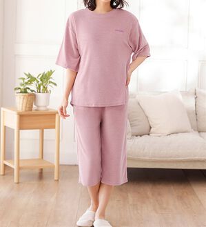 LAVIENNE（ラヴィエンヌ）の「【着るタオル】サラッと気持ちいい！ひんやりクールパイルパジャマ（パジャマ・ルームウェア）」｜ストロベリー