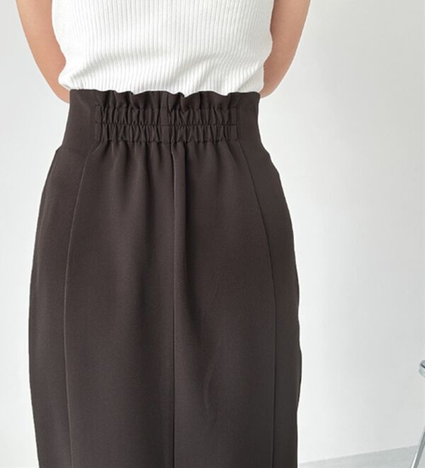 GeeRA（ジーラ）の「ＯＮ／ＯＦＦ使える！フロントファスナースカート（ロングスカート）」｜詳細画像