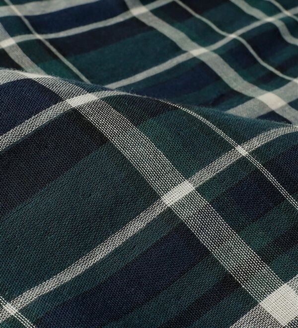 BELLUNA（ベルーナ）の「【綿100％素材】ダブルガーゼ素材丸衿多ボタンブラウス（ブラウス）」｜詳細画像