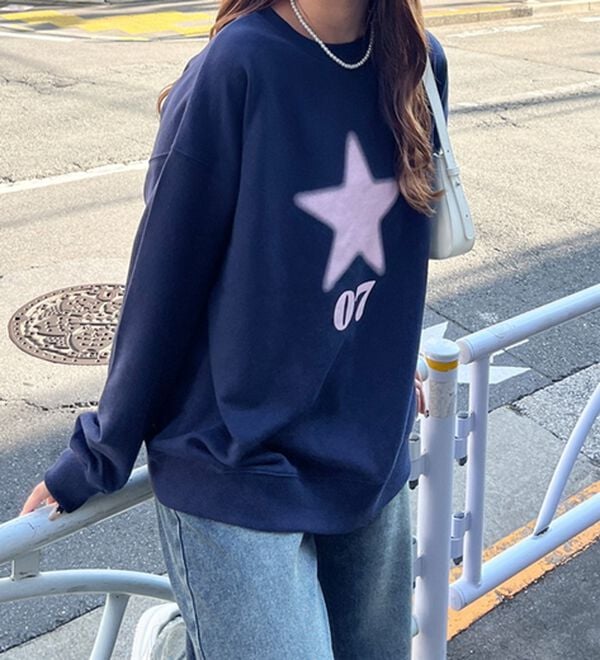 GeeRA（ジーラ）の「スターロゴスウェット（カットソー）」｜詳細画像