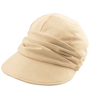 「まるで木陰の涼感ＵＶキャスケット（帽子）」｜ベージュ