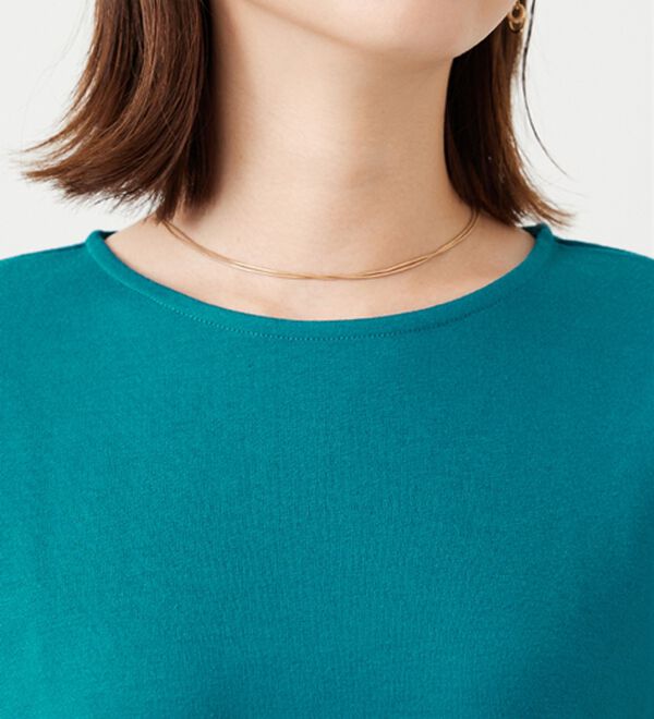 BELLUNA（ベルーナ）の「サイドシャドーストライプ切替チュニック（チュニック）」｜詳細画像