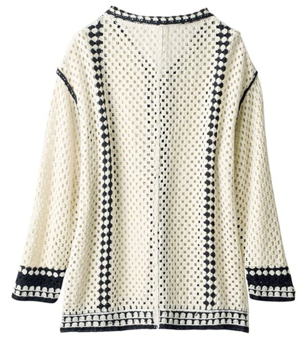 ルフラン（ルフラン）の「かぎ編み調ニットジャケット＜ミリート＞（その他ジャケット）」｜詳細画像