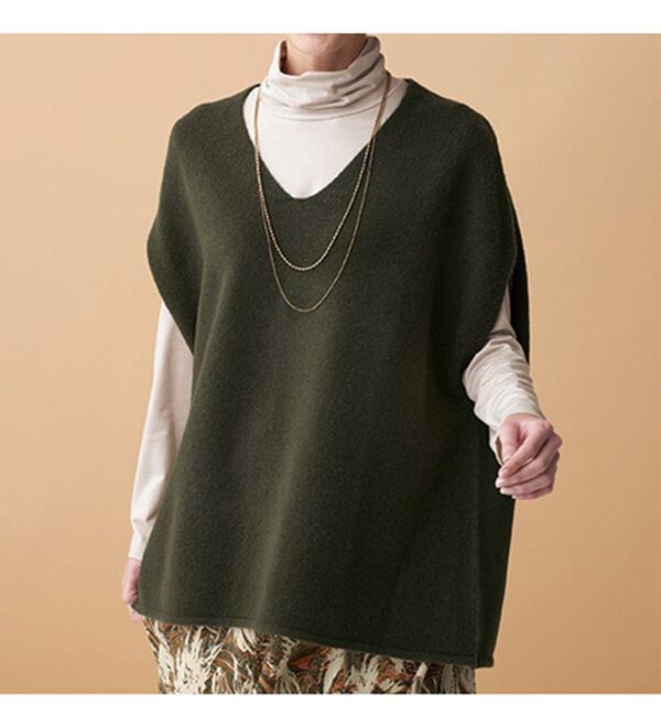 BELLUNA（ベルーナ）の「なめらかテンセル（ＴＭ）繊維ストレッチプルオーバー（カットソー）」｜詳細画像